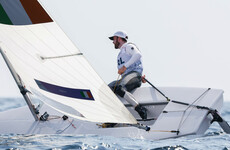 Finn Lynch finishes tenth in men's dinghy class after medal race drama