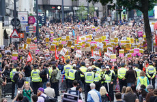 Thousands of counter-protesters gather across UK to oppose anti-immigrant violence