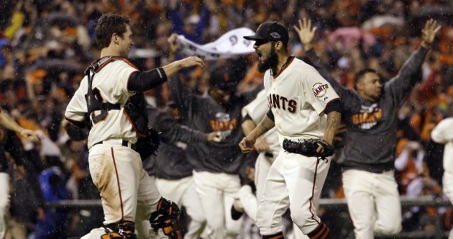 Baseball: Giants oust reigning champs to reach World Series
