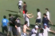 VIDEO: Paraguayan football match ends in brawl, 36 red cards