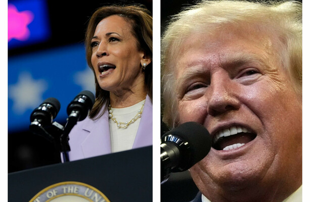 Harris and Trump hold competing rallies in Pennsylvania ahead of ...