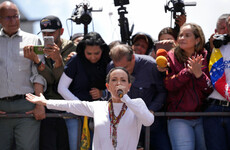 Demonstrations continue in Caracas as international pressure grows on Maduro