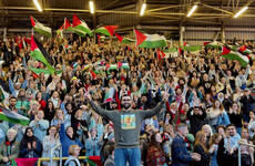 Thousands welcome journalist Motaz Azaiza to Dublin as he urges world to not look away from Gaza