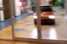 VIDEO: Driving a car around the supermarket