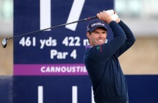 Padraig Harrington grabs lead at PGA Grand Slam
