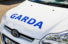 Emergency services at the scene of a two-vehicle collision in Co Clare