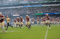 Five million people watched the American College Football game in the Aviva Stadium last week