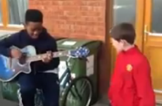 Rihanna's We Found Love... covered excellently by two kids from Kildare