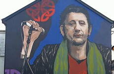 Locals in Nenagh delighted with progress of new Shane McGowan mural