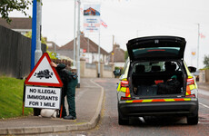 Anti-immigration sign in Co Tyrone village being treated as a racially-motivated hate incident