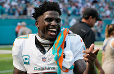 Hours after being arrested, Tyreek Hill inspires Dolphins win in wild NFL opening day