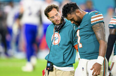 Tagovailoa's concussion troubles return as Dolphins fall to Bills