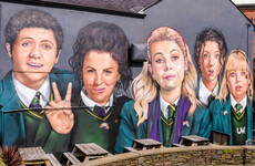 What would Sr Michael say? Derry Girls mural partly covered by pub (but the council's on the case)