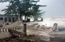 Hurricane Sandy strikes Cuba, Jamaica