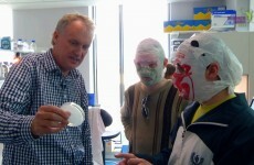 Rubberbandits ask: "Are communion wafers haunted by the ghost of Christ?"
