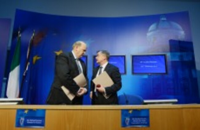 As it happened: Noonan and Howlin on the Troika's eighth review of the bailout