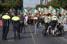 Gardaí arrest 19 people during course of anti-immigration protests in Dublin city centre