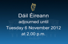 VIDEO: TDs agree to give themselves next week off