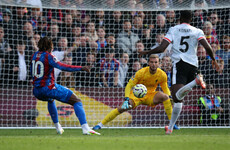 Former St Pat's goalkeeper Jaroš makes Liverpool debut off the bench in win over Crystal Palace