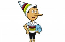 You couldn't make it up - Pinocchio is the mascot for next year's cycling World Championships