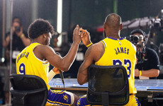LeBron and Bronny James become first father-son teammates in NBA history