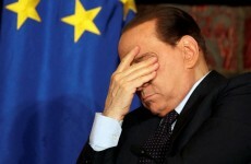 55 pictures of Silvio Berlusconi looking sad, glum, or generally displeased