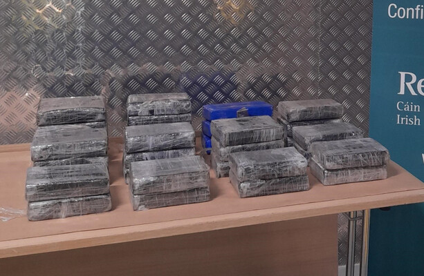 Man (50s) arrested after €2.5 million worth of cocaine seized at ...