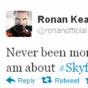 Tweet Sweeper: Ronan Keating is really, really excited