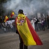 Spanish police protest cuts in Madrid
