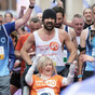 Colin Farrell praises friend Emma Fogarty's courage after Dublin Marathon finish