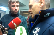 VIDEO: Joe Schmidt interview after Leinster's 59-22 win