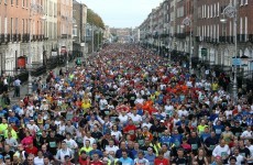 Dublin City Marathon gets under way in the capital