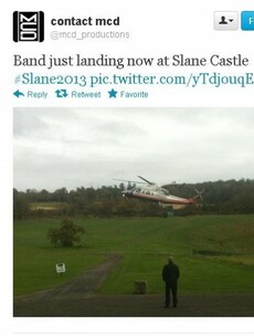 Are Bon Jovi in this helicopter?