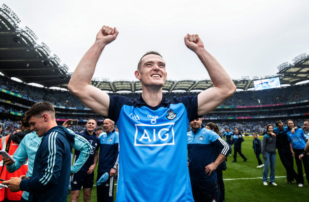 The Dublin midfielder bows out with seven All-Ireland senior titles.