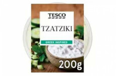 Recall notice issued for a batch of Tesco Tzatziki due to the presence of Salmonella