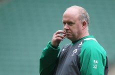 Kidney laments loss of O'Driscoll but predicts early return