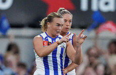 Vikki Wall's double helps North Melbourne claim first AFLW title