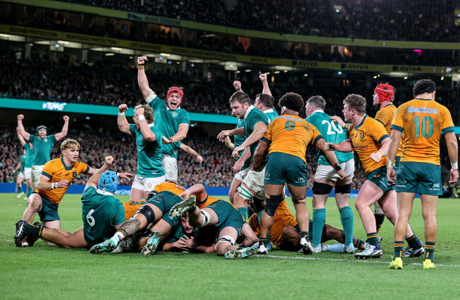 Crowley's impact helps Ireland to squeeze past Schmidt's Wallabies