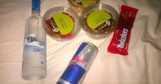15 photos of people's food supplies for superstorm Sandy
