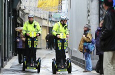VIDEO: Gardaí on Dublin streets on their new Segways