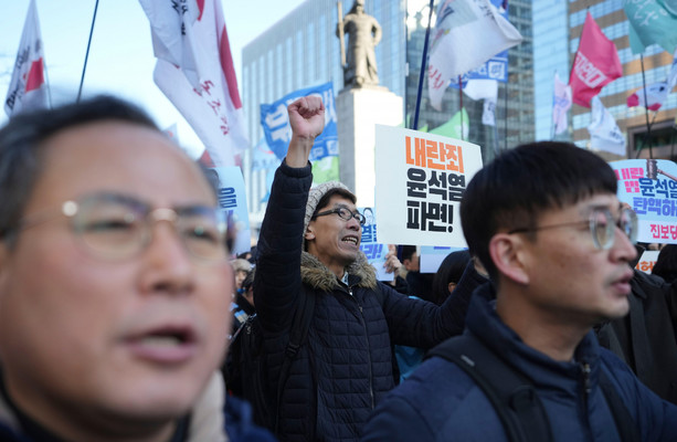 South Korean Opposition Move to Impeach President After Martial Law Bid