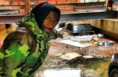 This NBA star's top-class Range Rover is currently under water