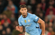 Ruben Dias out for up to four weeks as Manchester City suffer fresh blow