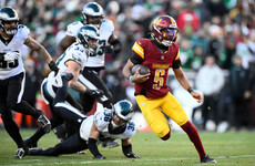 Daniels throws five touchdowns as Commanders down Eagles, Lions and Vikings win
