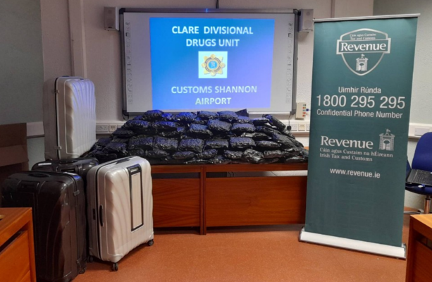 Two Women Arrested After €1.28 Million Cannabis Seizure at Shannon Airport