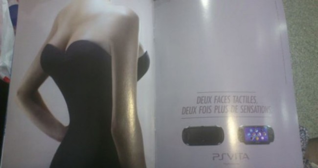 Playstation ad compares new console to woman with four breasts