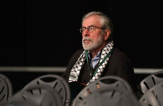 Why has controversy erupted about Gerry Adams possibly getting compensation for internment?
