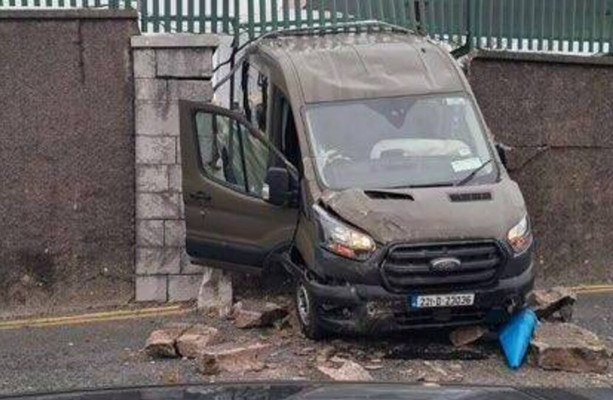 Investigation Underway as Army Van Crashes Through Collins Barracks Wall