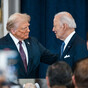 Biden quotes Seamus Heaney and says ‘we’re not leaving the fight’ as he departs Washington