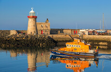 RNLI crews rescue fishing boat off north Dublin coast after it ran aground on rocks